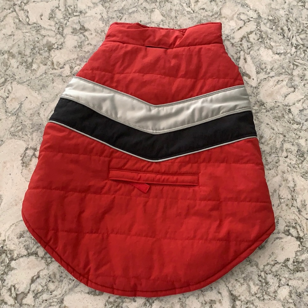 Chevron Puffer Vest for your dog